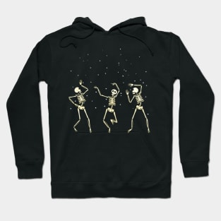 Skeletons dancing Hoodie